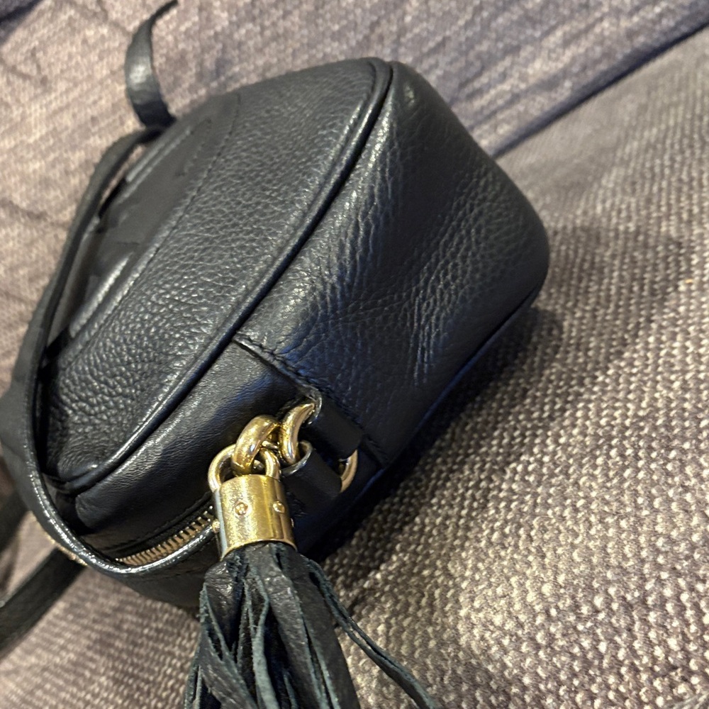 Gucci Soho Crossbody Bag- Black Leather - Picture 6 of 10